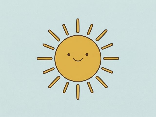 Flashcard illustration from the Weather lesson